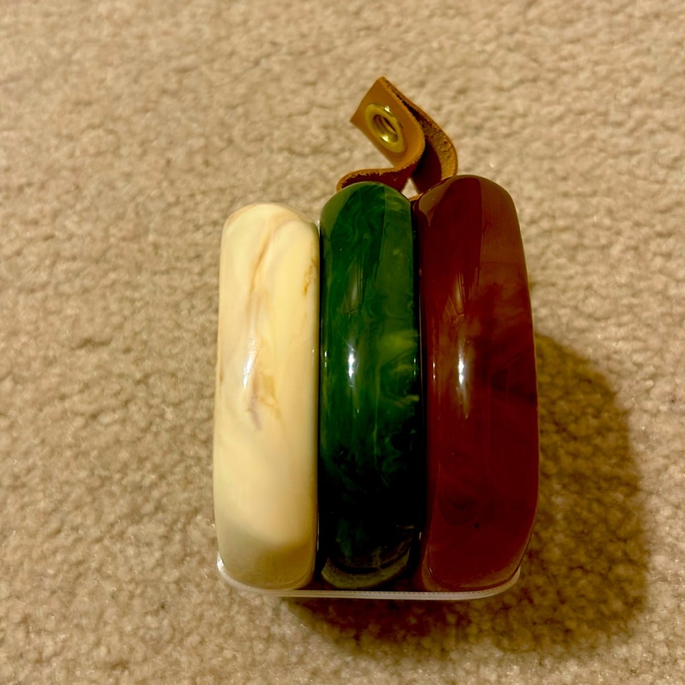 Set of three bangles never worn